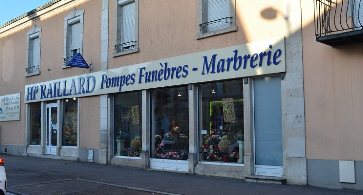 Agence de pompes funèbres HP Raillard à Châtillon-sur-Seine