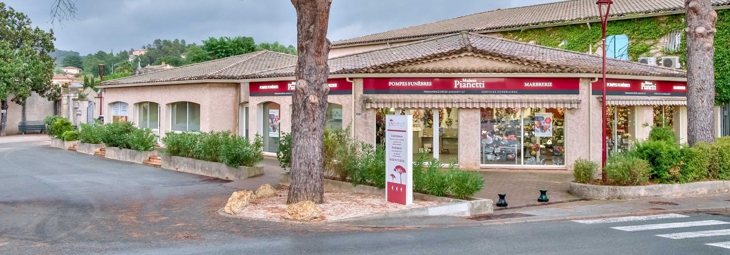 Agence de pompes funèbres PIANETTI à Vidauban